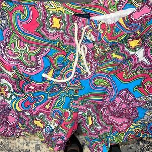 Vintage Men’s Lily Pulitzer Via Palm Beach swim trunks